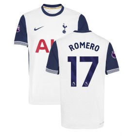 Virallinen pelipaita Tottenham Hotspur Romero 17 Koti 2024-25 Lyhythihainen - Miesten